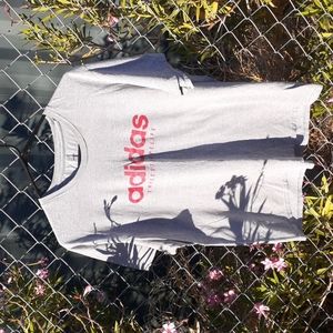 Adidas 3 Stripe Life Grey Tee, Size XL, Preowned